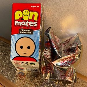 PIN MATES Wooden Collectible Figure NEW